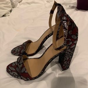 Merona block heels